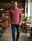 Camisa Viyela Franela Clásica