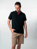 Remera Pique Basefield Modelo Polo