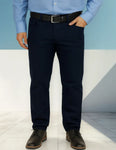 Pantalon Vaquero Gabardina Algodon Y Elastano
