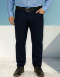 Pantalon Vaquero Gabardina Algodon Y Elastano