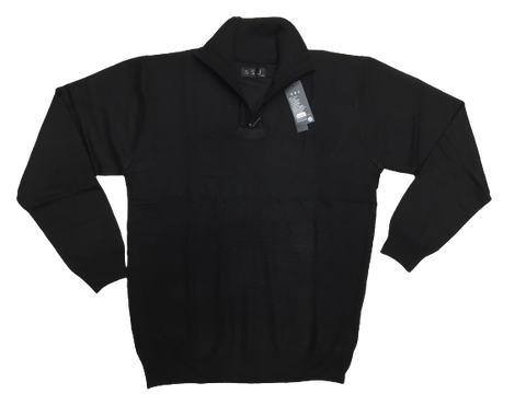Remera Buzo Medio Cierre Talle Grande