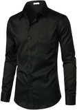 Camisa entallada lisa Slim Fit