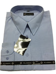 Camisa oxford celeste Oferta