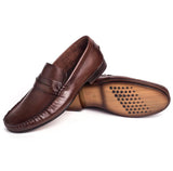 Mocasin Porteño Cuero Zapato Calzado Hombre