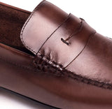 Mocasin Porteño Cuero Zapato Calzado Hombre