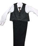 Trajes Ceremonia Niño Con Chaleco Camisa Y Corbata